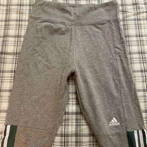 grey adidas leggings